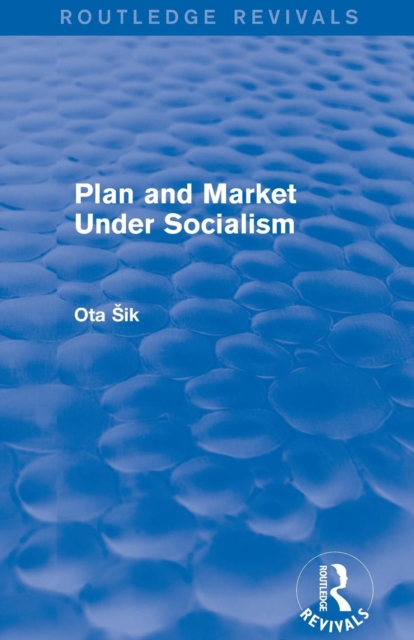 Plan and Market Under Socialism