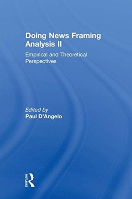 Doing News Framing Analysis II