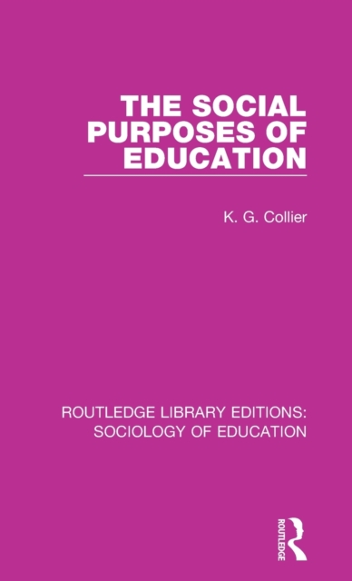 The Social Purposes of Education