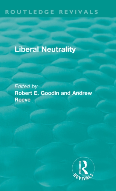 Liberal Neutrality