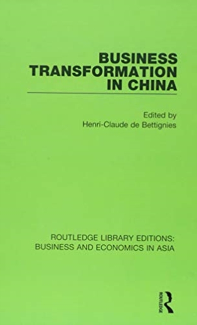 Business Transformation in China