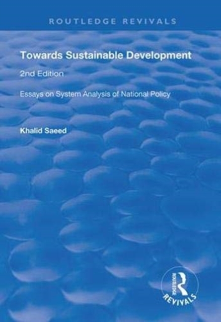 Towards Sustainable Development
