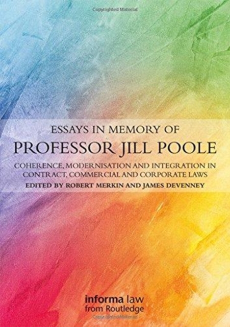 Essays in Memory of Professor Jill Poole