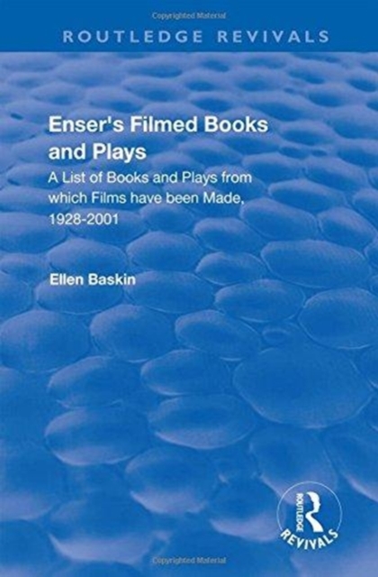 Enser’s Filmed Books and Plays