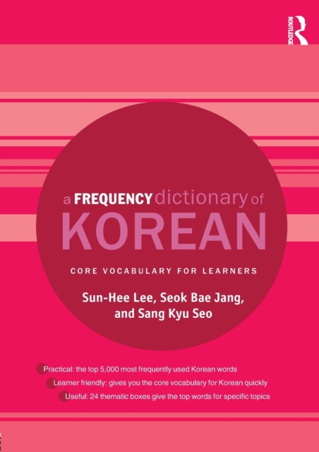 A Frequency Dictionary of Korean