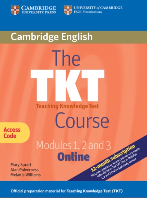 TKT Course Modules 1, 2 and 3 Online (Trainee Version Access Code Card)