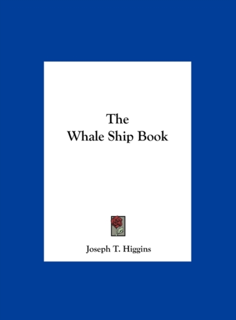 WHALE SHIP BOOK