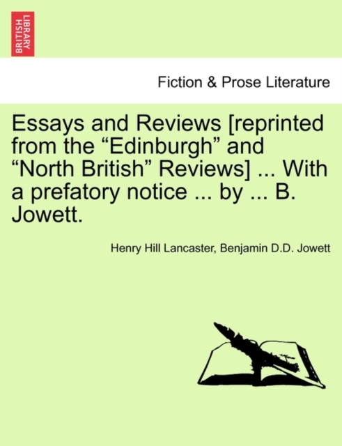 Essays and Reviews [reprinted from the
