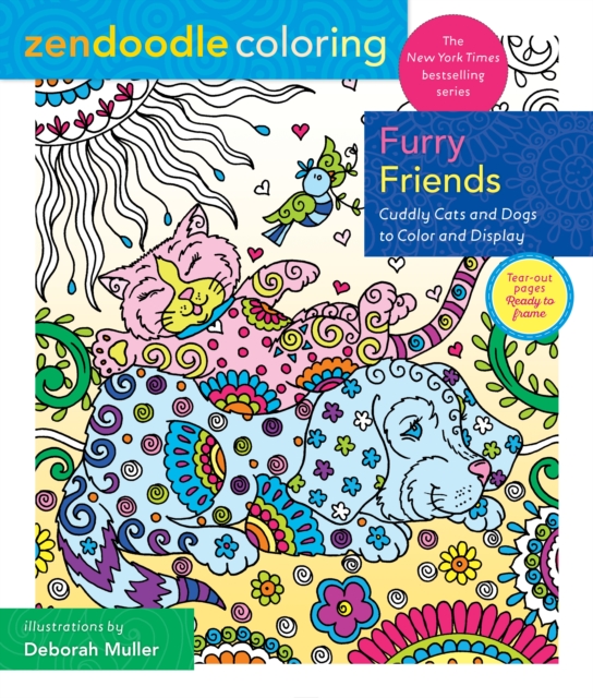 Zendoodle Coloring: Furry Friends