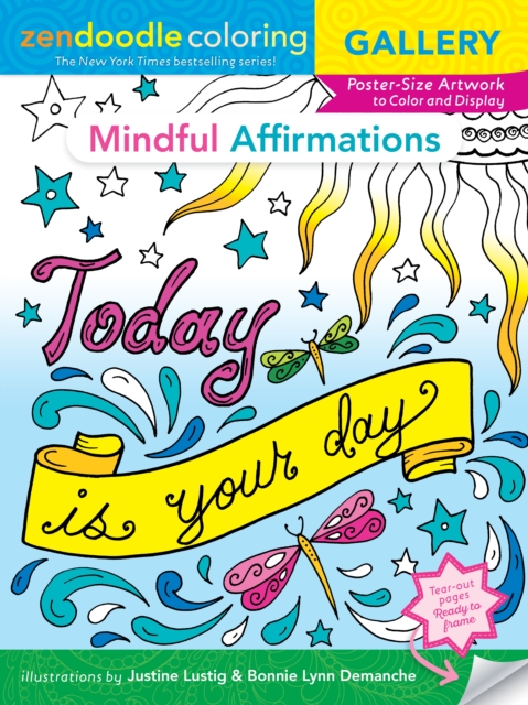 Zendoodle Coloring Gallery: Mindful Affirmations