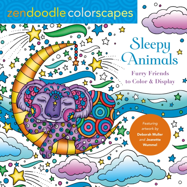 Zendoodle Colorscapes: Sleepy Animals