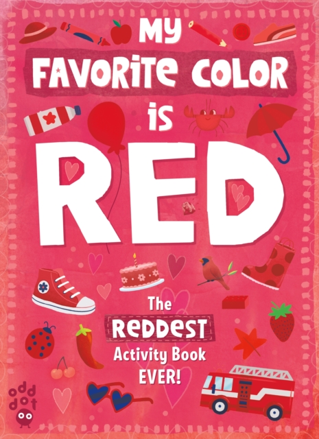 My Favorite Color Activity Book: Red