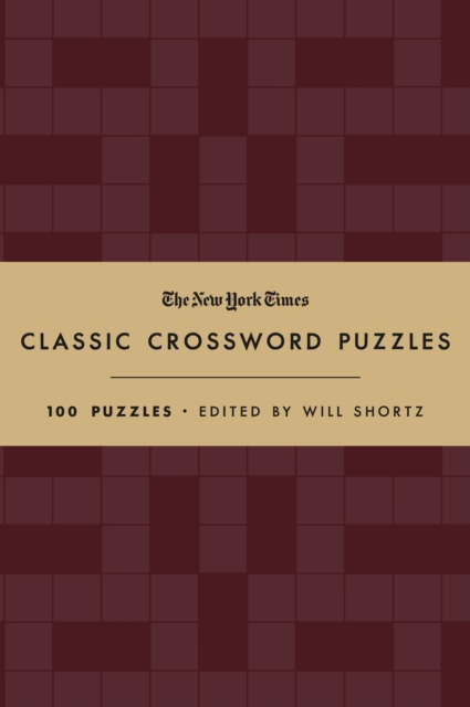 New York Times Classic Crossword Puzzles (Cranberry and Gold)