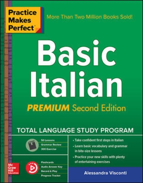 Practice Makes Perfect: Basic Italian, Premium Second Edition