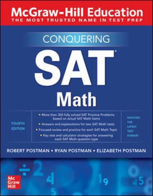 McGraw-Hill Education Conquering SAT Math, Fourth Edition