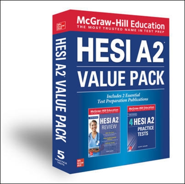 McGraw-Hill Education HESI A2 Value Pack