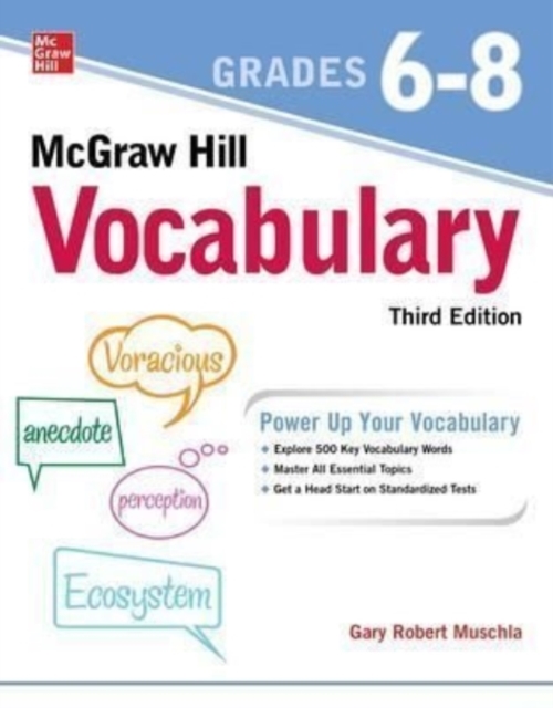 McGraw Hill Vocabulary Grades 6-8, Third Edition