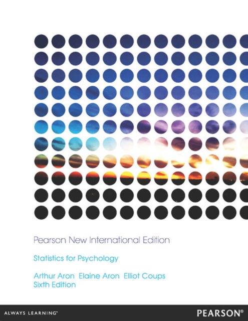 Statistics for Psychology: Pearson New International Edition