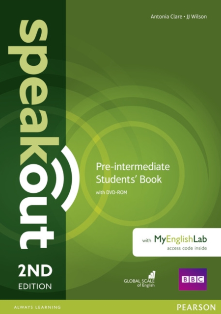 Speakout Pre-Intermediate 2nd Edition Students' Book with DVD-ROM and MyEnglishLab Access Code Pack
