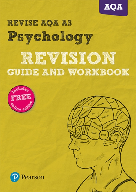 Pearson REVISE AQA AS level Psychology Revision Guide and Workbook inc online edition - 2023 and 2024 exams