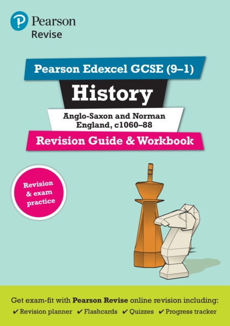 Pearson REVISE Edexcel GCSE History Anglo-Saxon & Norman England Revision Guide & Workbook incl. online revision and quizzes - for 2026, 2027 exams