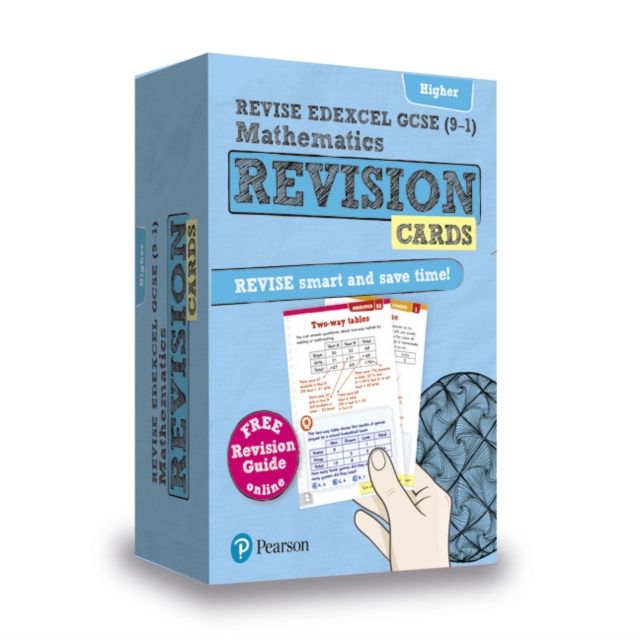 Pearson REVISE Edexcel GCSE Maths Higher Revision Cards (with free online Revision Guide) - 2023 and 2024 exams