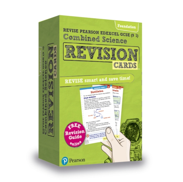 Pearson REVISE Edexcel GCSE (9-1) Combined Science Foundation Revision Cards