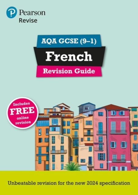 Pearson Revise AQA GCSE French Revision Guide incl. audio, quiz & video - for 2026, 2027 exams