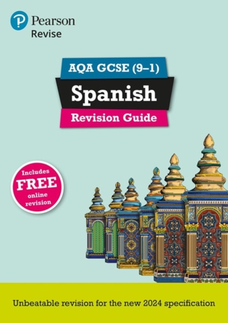 Pearson Revise AQA GCSE Spanish Revision Guide incl. audio, quiz & video - for 2026, 2027 exams