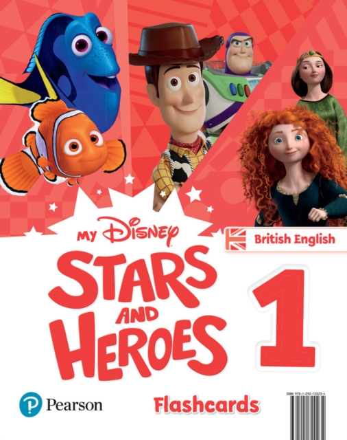 My Disney Stars and Heroes British Edition Level 1 Flashcards