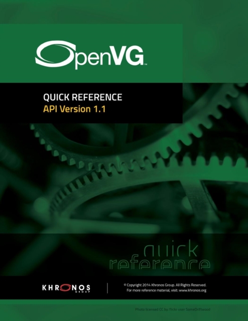 OpenVG 1.1 Quick Reference