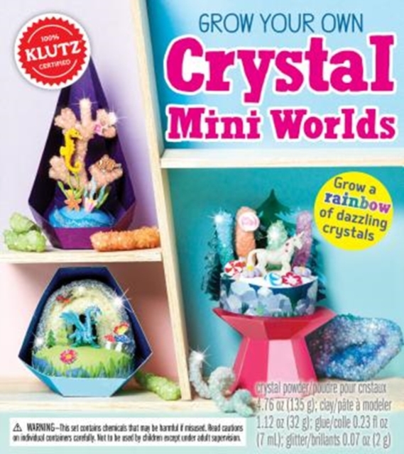 GROW YOUR OWN CRYSTAL MINI WORLDS