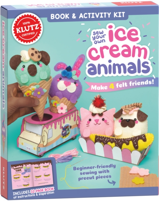 Sew Your Own Ice Cream Animals (Klutz)