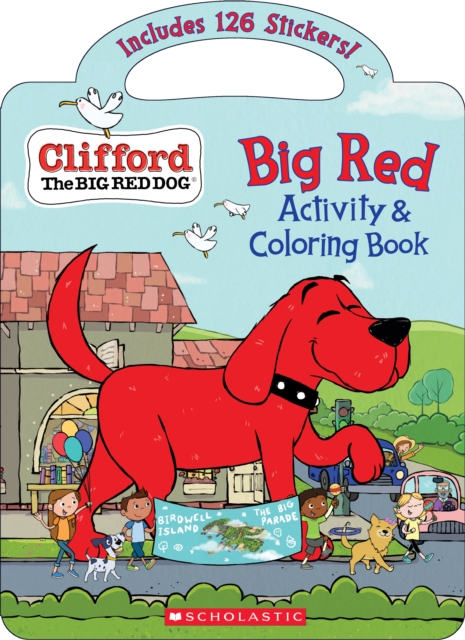 Big Red Activity & Coloring Book (Clifford the Big Red Dog)