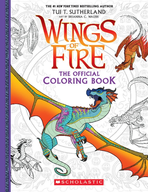 Official Wings of Fire Coloring Book | The Perfect Stocking Stuffer!