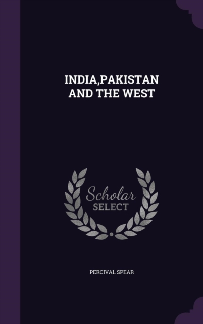 India, Pakistan and the West