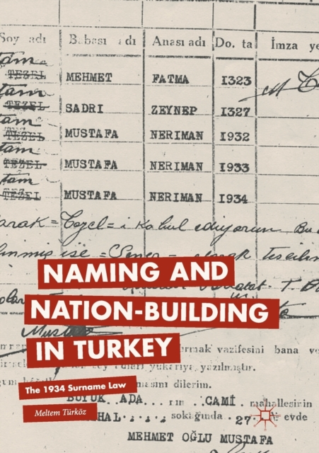 Naming and Nation-building in Turkey