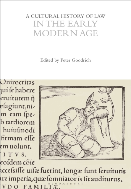 Cultural History of Law in the Early Modern Age