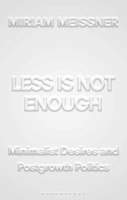 Less Is Not Enough