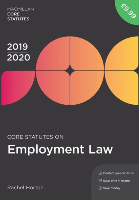 Core Statutes on Employment Law 2019-20