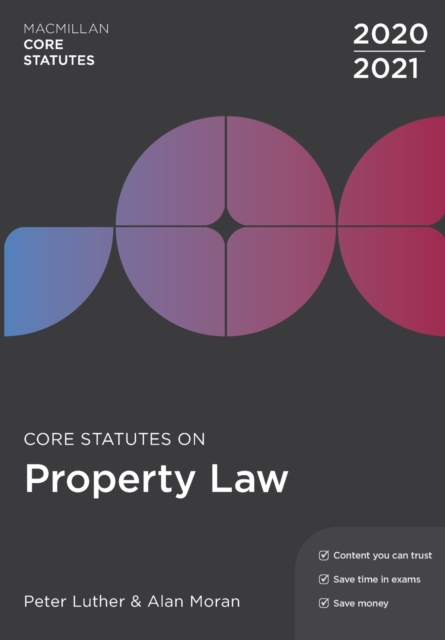 Core Statutes on Property Law 2020-21