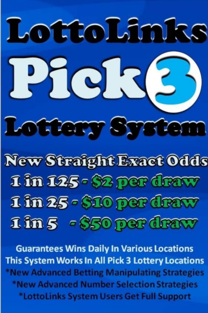 LottoLinks Pick 3 Lottery System