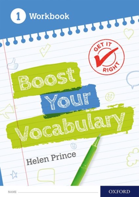 Get It Right: Boost Your Vocabulary Workbook 1 (Pack of 15)