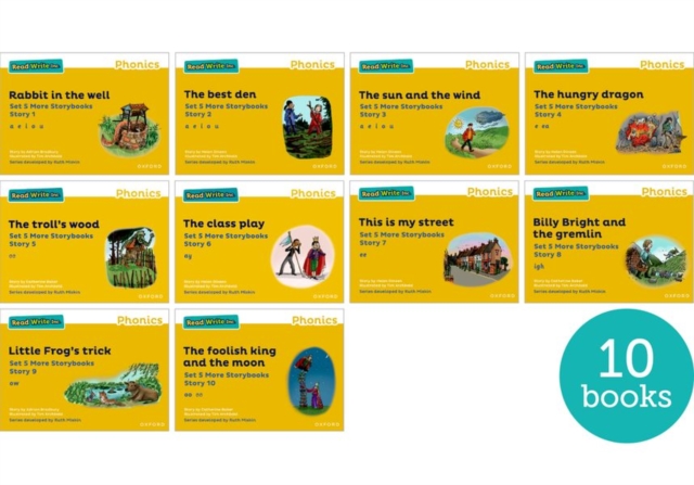 Read Write Inc. Phonics: Yellow Set 5 More Storybooks (Mixed Pack of 10)