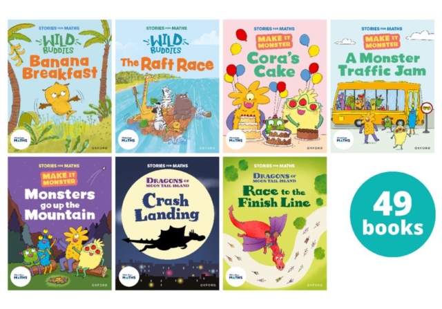 Stories for Maths: Picture bks to reinforce maths learning YR-Y2/P1-P3 49 bk pk