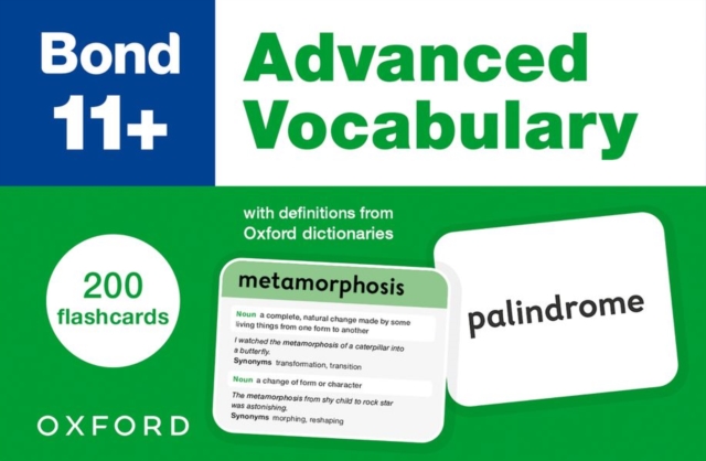 Bond 11+: Bond 11+ Advanced Vocabulary Flashcards