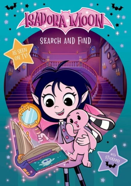 Isadora Moon: Search and Find Activity Book packed with puzzles, colouring, drawing, and stickers (as seen on TV)