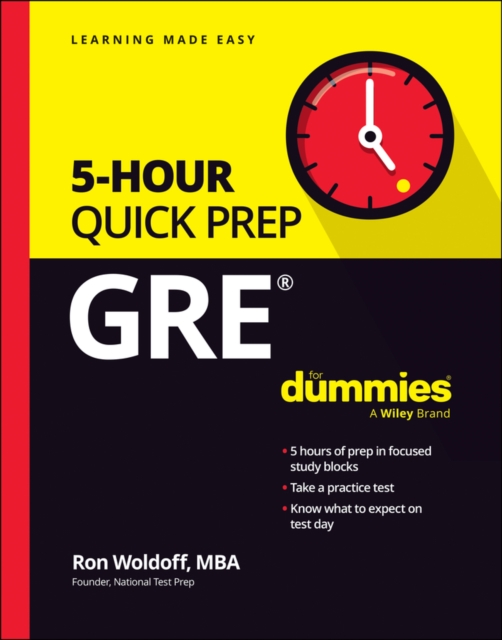 GRE 5-Hour Quick Prep For Dummies