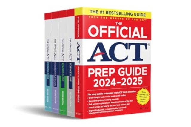 Official ACT Prep & Subject Guides 2024-2025 Complete Set