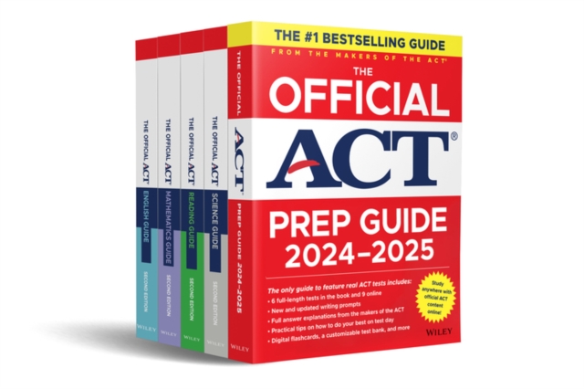 Official ACT Prep & Subject Guides 2024-2025 Complete Set